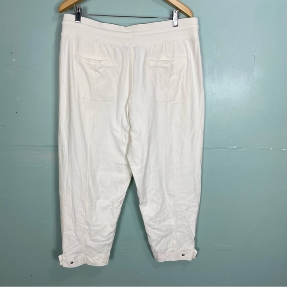 Athleta Farallon Weekender Pant L White 798616 - Picture 4 of 6